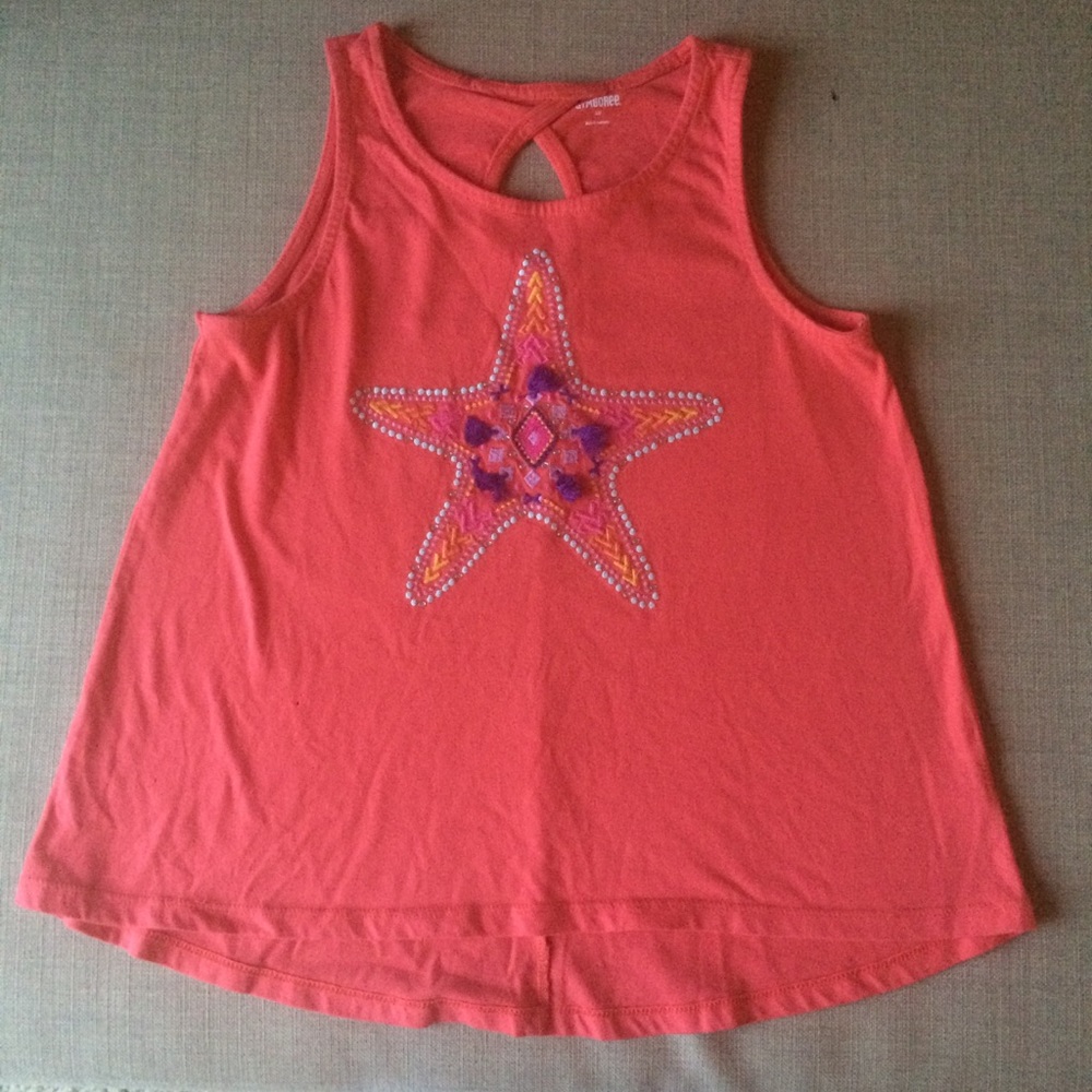 Gymboree Star Coral Tank Top